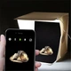 Световой лайткуб фотобокс UKC с LED подсветкой для предметной макросъемки 20*20*20см - изображение 2