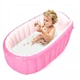 Надувная ванночка Levand Intime Baby Bath Tub, Розовая + Насос - изображение 2