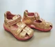 Босоніжки для дівчинки DDStep Metallic Pink Серця AC290-497 24р. 15см Рожевий сріблястий - зображення 1