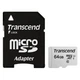 Карта памяти Transcend 64GB microSDXC class 10 UHS-I U1 (TS64GUSD300S-A) - изображение 1