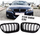 Решетка радиатора ноздри BMW E90 E91 бмв е90 е91 черный глянец рестайлинг - изображение 1