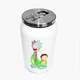 Термобанка Рик и Морти (Rick and Morty) 350 мл (31091-1230) термокружка термос из нержавеющей стали с трубочкой - изображение 4