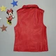 Жилетка IMCCE Kids для девочки (Экокожа) 104 см Красная 18136 - изображение 6