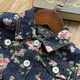 Джинсовая куртка ZSS Kids для девочки 98 см Синяя 18150 - изображение 6