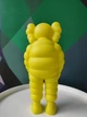 Дизайнерская игровая фигура Kaws What Party Neon неон 28 см - изображение 3