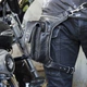 Сумка на бедро из натуральной кожи Ridl Harley Davidson черная 902610Harley Davidson - изображение 5