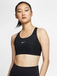 Спортивный топ женский Nike W Nk Df Swsh 1Pp Bra BV3636-010 S Черный (193655465642) - изображение 1