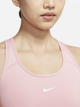 Спортивный топ женский Nike W Nk Df Swsh 1Pp Bra BV3636-630 L Светло-розовый (194502499407) - изображение 3