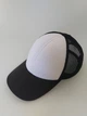 Кепка Lider бейсболка-класика сетка Cap One Size 55-60 Черно-Белая - изображение 4