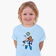 Детская футболка Робокар Поли (Robocar Poli) (25186-1619) 134-140 см Хлопок Голубой - изображение 4