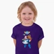 Детская футболка Робокар Поли (Robocar Poli) (25186-1619) 158-164 см Хлопок Фиолетовый - изображение 4