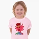Детская футболка Герои в масках (PJ Masks) (25186-1615) 158-164 см Хлопок Розовый - изображение 4