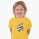Детская футболка Робокар Поли (Robocar Poli) (25186-1618) 146-152 см Хлопок Желтый - изображение 4