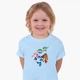 Детская футболка Робокар Поли (Robocar Poli) (25186-1618) 158-164 см Хлопок Голубой - изображение 4