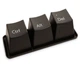 Чашки программиста кнопки Ctrl Alt Del (Черные) Без бренду - изображение 3