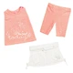 Комплект: майка, спідниця, брюки Losan Mc baby girls (018803404/589) Рожевий M9-74 см - зображення 1