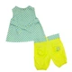 Костюм : Туника и шорты Losan Mc baby girls (018801904/20) Ярко-зеленый M6-68 см - изображение 2
