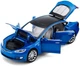 Колекційна модель АвтоСвіт Tesla Model S металлева в масштабы 1:32 синя - зображення 1
