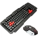 Беспроводная игровая клавиатура с мышкой UKC HK-6700 - Беспроводный игровой комплект клавиатура и мышь для ПК - изображение 4