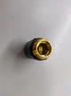 Підовжувач латунний, в\з, чорний 1\2''х1\2'', Invena, ZC-11-230B - зображення 1