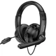 Ігрові навушники з мікрофоном HOCO W103 Magic tour gaming headphones. Black - зображення 8