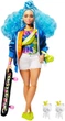 Кукла Barbie Extra Doll #4 Барби Экстра с голубыми кучерявыми волосами (GRN30) - изображение 2