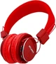 Беспроводные Bluetooth наушники Atlanfa AT-7611A c MP3 плеером, FM радио приемником и микрофоном (Красные) - изображение 1