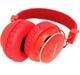 Беспроводные Bluetooth наушники Atlanfa AT-7611A c MP3 плеером, FM радио приемником и микрофоном (Красные) - изображение 4