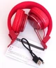 Беспроводные Bluetooth наушники Atlanfa AT-7611A c MP3 плеером, FM радио приемником и микрофоном (Красные) - изображение 7