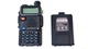 Рація Baofeng UV-5R UP, 8 Ватт, батарея 1800 мАг, Blacl - зображення 3