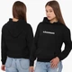 Худи женский Панимаю (Understand) Черный (8921-1282) XXL - изображение 4