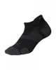 Компрессионные спортивные короткие носки 2XU, Vectr Cushion, L (42-46), черный/титановый - изображение 1