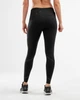 Женские термо-компрессионные тайтсы 2XU, Wind Defence Comp Tights, S, черный - изображение 2