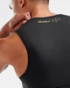 Мужская компрессионная майка 2XU, MCS Cross Train Comp S/L Top MA4878a, S, черный/золотой - изображение 4