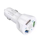 Автомобильное зарядное устройство быстрая зарядка Olaf SLS-001 Quick Charge 3.0 3 USB порта White - изображение 1