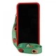 Чехол для Apple iPhone 11 Pro Phenix-Color 3D силиконовый с карманом на шнурке Red/Strawberry - изображение 3