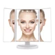 Зеркало светодиодное с LED подсветкой для макияжа Magnifying LED Mirror раскладное с увеличением (от батареек и USB) - изображение 1