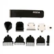 Тример чоловічий Rozia універсальний 5в1 Turbo для стрижки волосся і гоління бороди також для носа Original Чорний (MD-12276) - зображення 3