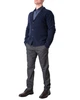 Трикотаж чоловічий TRUSSARDI JEANS (52H00055-OF000170-R290/8-93) Синій M - зображення 2