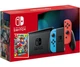 Nintendo Switch Neon Blue-Red (Upgraded version) + Гра Super Mario Odyssey (російські субтитри) - зображення 1