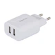 Сетевое Зарядное Устройство Borofone BA37A 2USB 2.4A 12W cable MicroUSB 1m, White - изображение 2