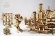 Механический 3D пазл Ukrainian Gears Фабрика роботов (598 деталей) - изображение 5