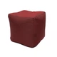 Пуф Куб SanchoBAG, размер 40x40x40 Оксфорд Бордовый - изображение 1