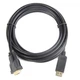 Кабель мультимедийный соединительный Display Port to DVI 24 1пин 1.0 м Cablexpert для подключения - изображение 2