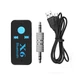 Bluetooth приймач для автомобіля X6 Bluetooth, підтримка читання MP3 з TF карти пам'яті, мікрофон - зображення 8