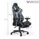 Геймерське крісло, Vicco Sirius, чорно-сіре - зображення 8