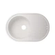 Кухонна мийка Lidz 780x500/200 WHI-01 (LIDZWHI10780500200) - зображення 1