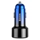 Автомобильное зарядное устройство Baseus Magic Series Dual Quick Charge Car Charger 45W 2USB Синий - изображение 2