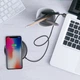 Беспроводное зарядное устройство Baseus Donut Wireless Charger с технологией Qi 10W Черный - изображение 8