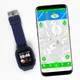 Детские смарт-часы с GPS трекером и телефоном JETIX Q90 Dark Blue - изображение 1
